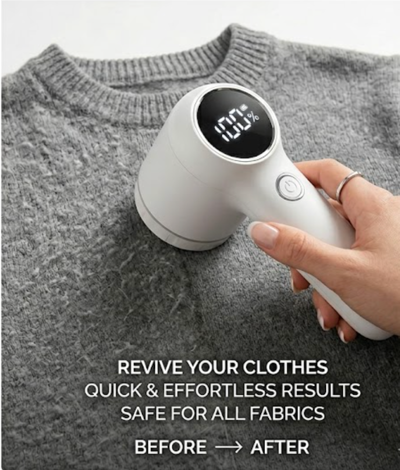 Fabric Shaver Pro | Rechargeable Lint & Pill Remover